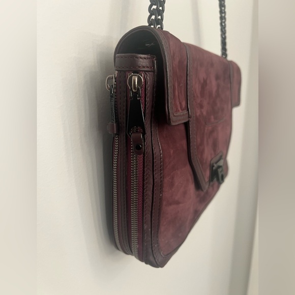 Rebecca Minkoff Collection Allie Suede Purse - Picture 2 of 16